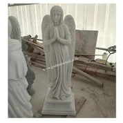 Engel betende Hände Marmorstatue