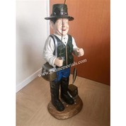 Maßgeschneiderter Grabstein im Fishman-Design