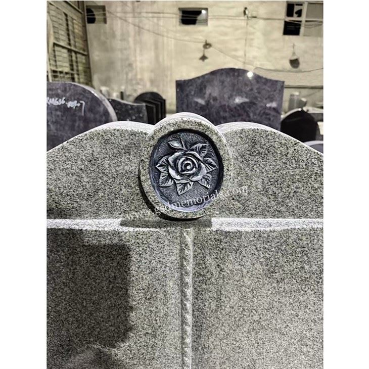 Karin Grey Book with Rose Monument